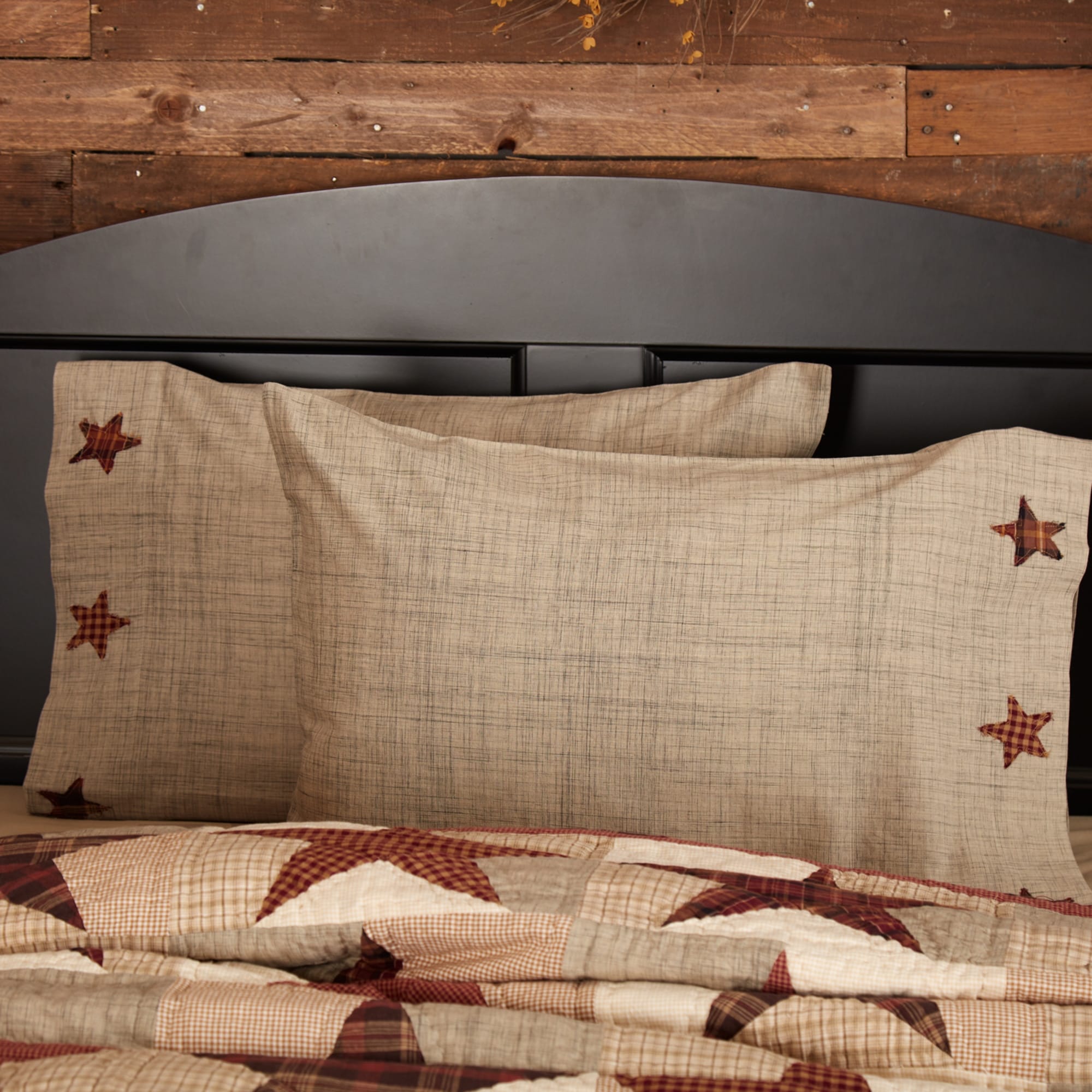 Abilene Star Cotton Pillow Case Set