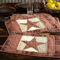 Abilene Star Quilted Placemat Set Of 6