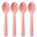 Abode Homewares Berries Cherries Melamine Dessert Spoon Multicolor Set Of 4