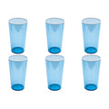 Abode Homewares Contrast Acrylic Drinking Glass Set Of 6