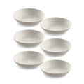 Abode Homewares Coupe Wheat Pp Bowl Brown 7.8 Set Of 6