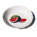 Abode Homewares Fruitstand Melamine Serving Bowl Multicolor 13.9