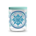 Abode Homewares Gibraltar Acrylic Pet Treat Jar 5.6 W X 5.6 D X 7.3 H Teal Set Of 2