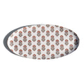 Abode Homewares Kashmir Melamine Oval Serving Platter 17.4 X 8.3