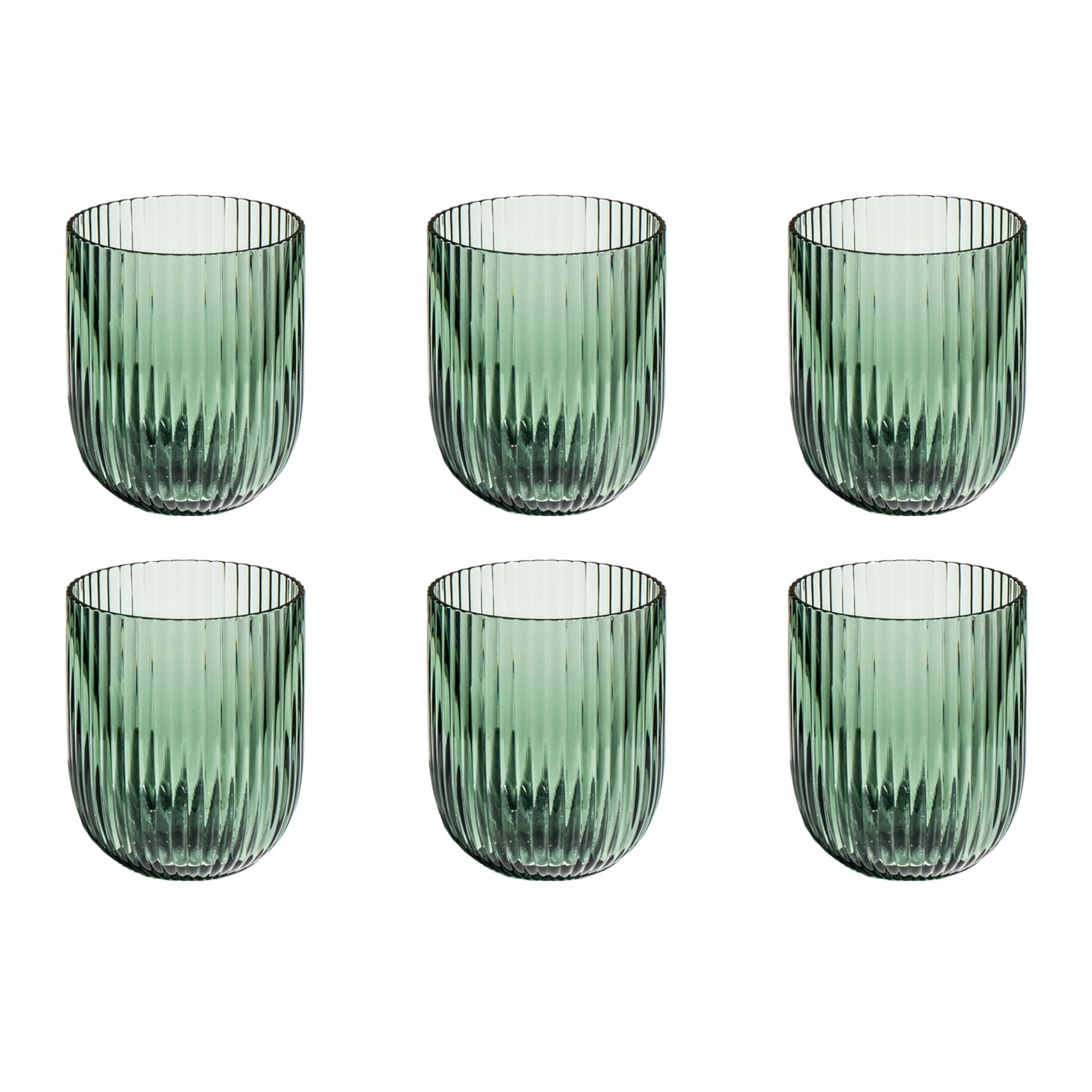 Abode Homewares Mesa Acrylic Stemless Wine Glass 16.2 Oz Set Of 6