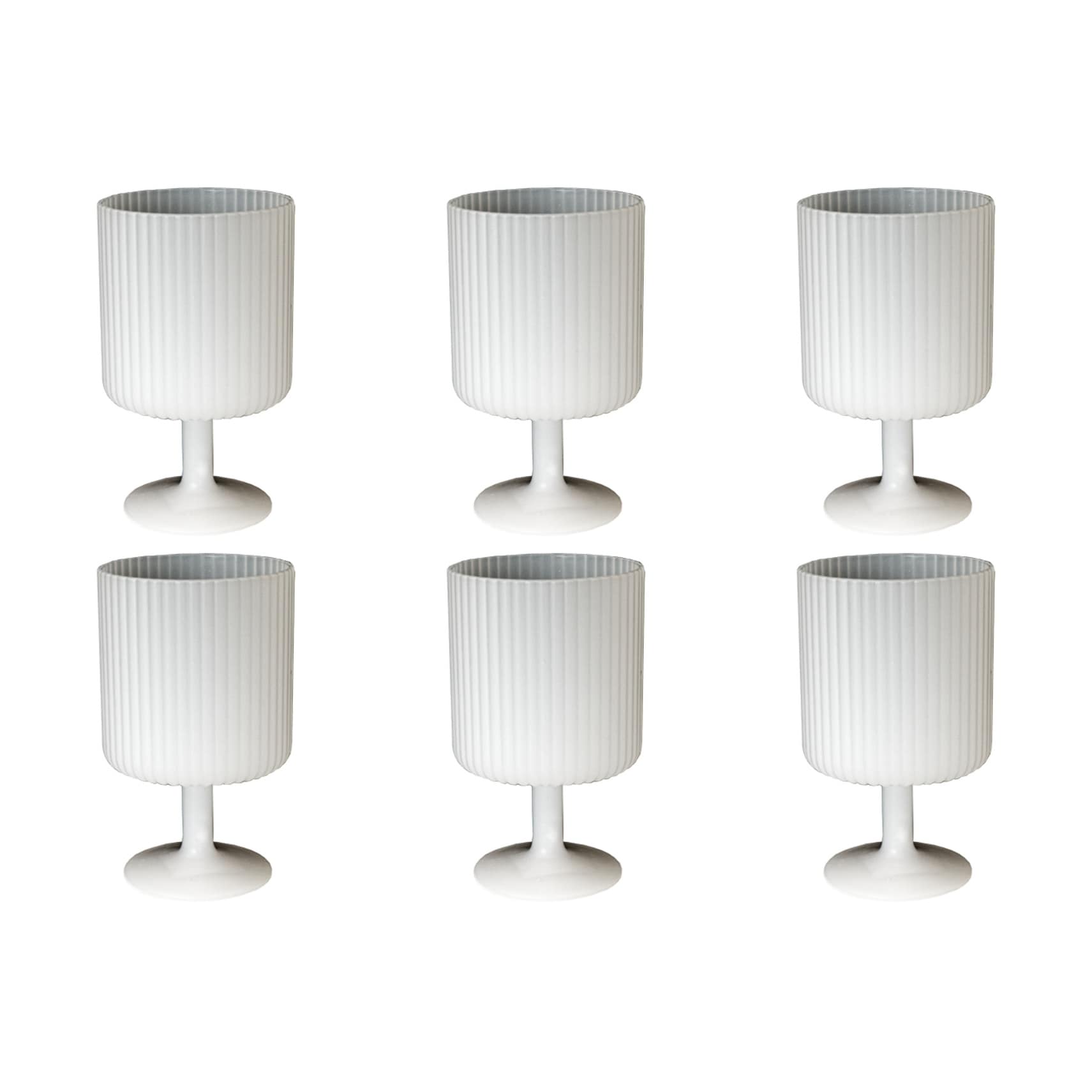 Abode Homewares Mesa Pp Wine Glass 15 Oz Set Of 6