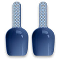 Abode Homewares Moroccan Melamine Pet Food Scoop 2 Cup Blue Set Of 2