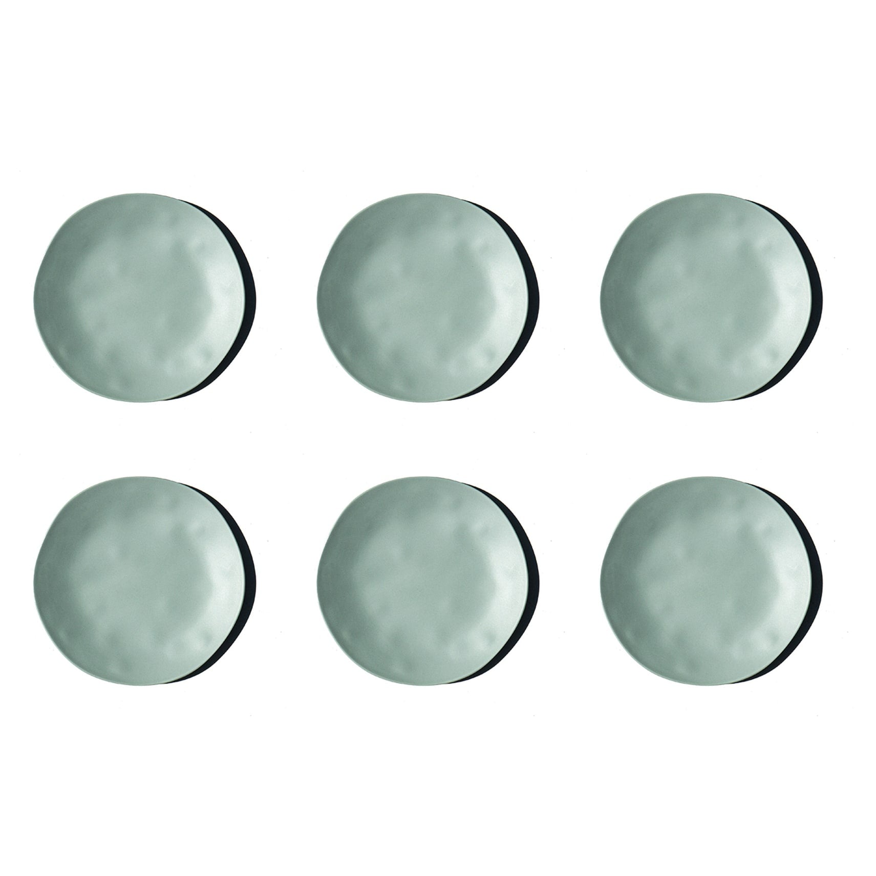 Abode Homewares Organic Newwave Melamine Salad Plate 8.5 Set Of 6