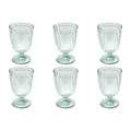 Abode Homewares Panel Acrylic Wine Glass Clear 14.3 Oz Set Of 6