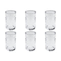 Abode Homewares Talavera Acrylic Drinking Glass 18 Oz Set Of 6