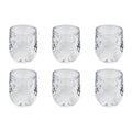 Abode Homewares Talavera Acrylic Stemless Wine Glass 13.3 Oz Set Of 6