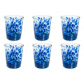 Abode Homewares Vetro Acrylic Drinking Glass Blue Set Of 6