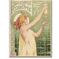 Absinthe Robette By Henri Privat Livemont Gallery Wrapped Canvas Giclee Art 32 In X 24 In