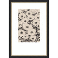 Abstract Floral Flower Pattern By Melloi Art Prints Wood Framed Wall Art Print