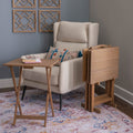 Acacia Gray Tray Table Set