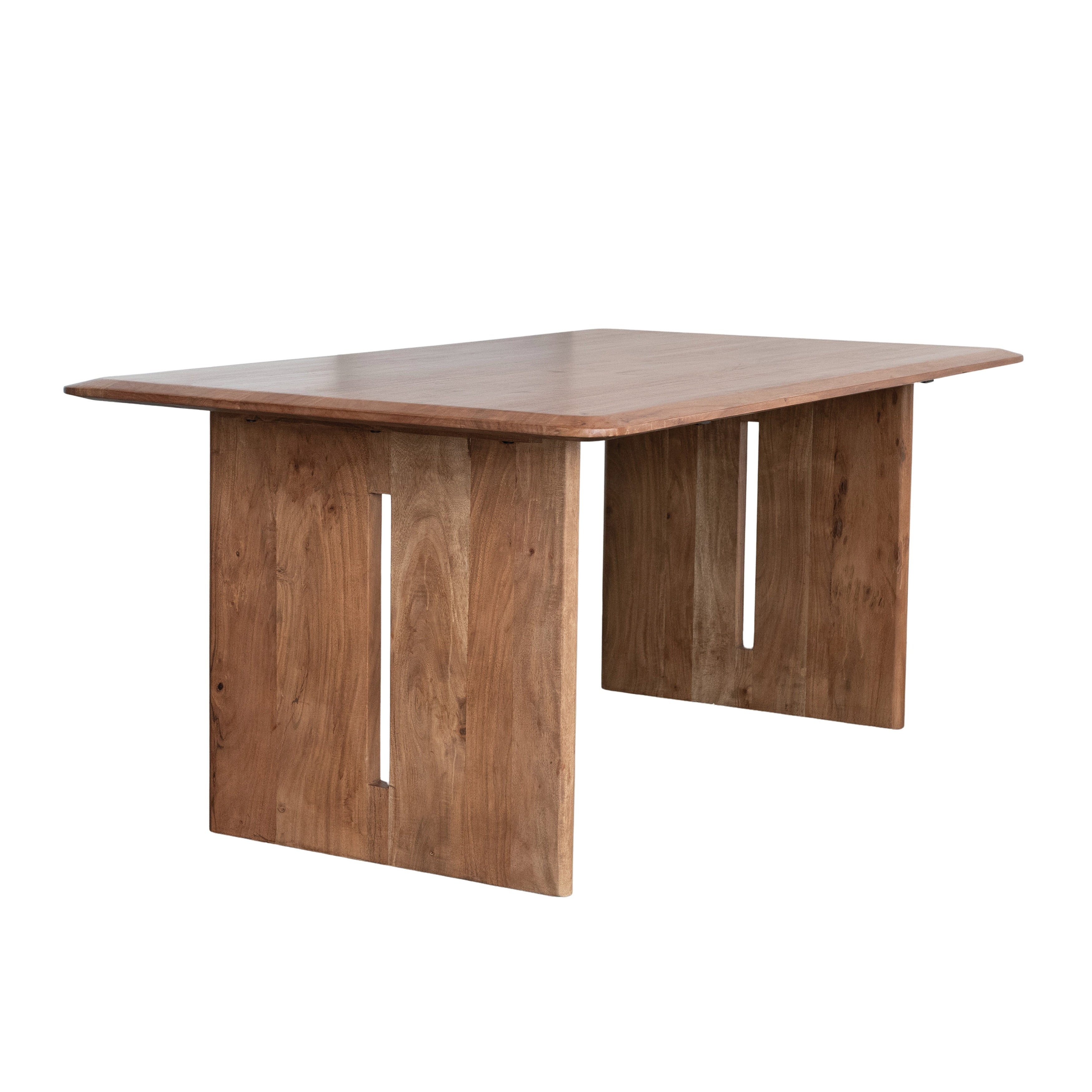 Acacia Wood Dining Table 70.0 L X 40.0 W X 30.0 H