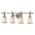 Acadia 4 Light Brushed Nickel Bath Fixture