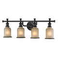 Acadia 4 Light Oil Rubbed Bronze Bath Fixture 4 Light