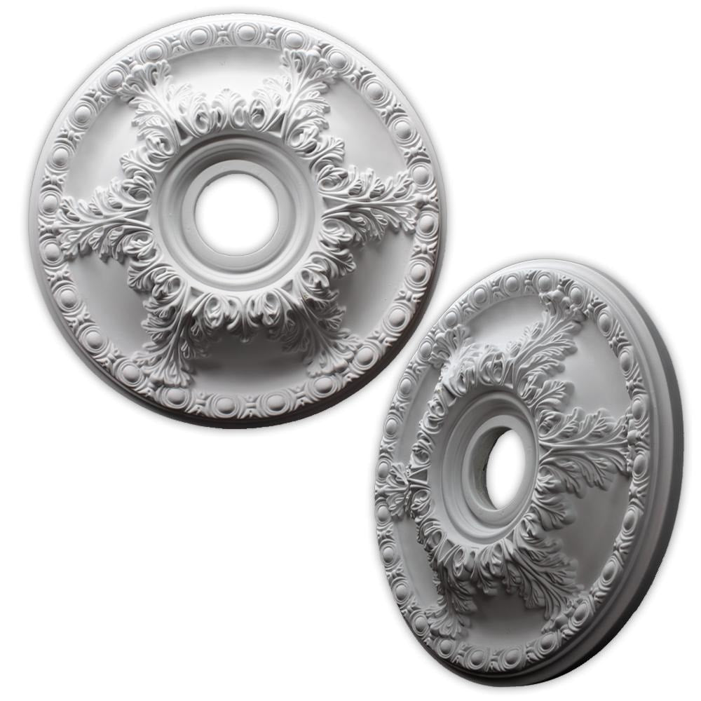 Acanthus Leaf And Egg 19 Inch Ceiling Medallion