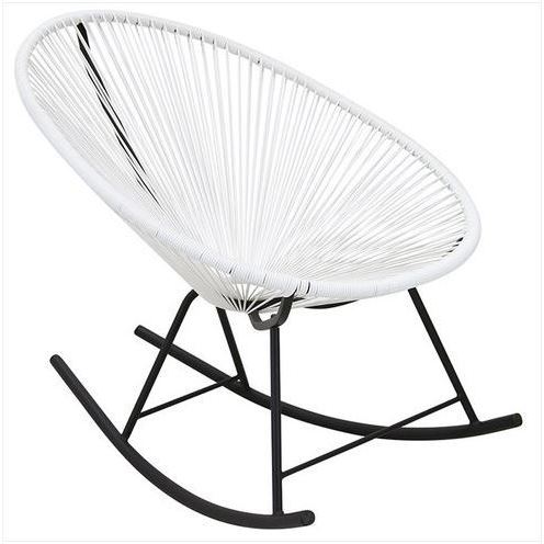 Acapulco White Rocking Chair