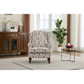 Accent Chair Side Chair Reception Chair With Wood Legs Single Sofa Chair Leisure Chair Office Chair