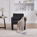 Accent Chair Side Chair Reception Chair Reading Chair Dressing Chair Leisure Chair Black Office Chair