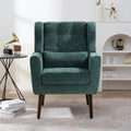 Accent Chair Chenille Arm Chairs For Living Room Upholstered Mordern Armchair Comfy Soft Padded Lounge Chair In Small Space