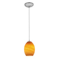 Access Lighting 28023 1C Brandy Firebird 6 Wide Mini Pendant Cord