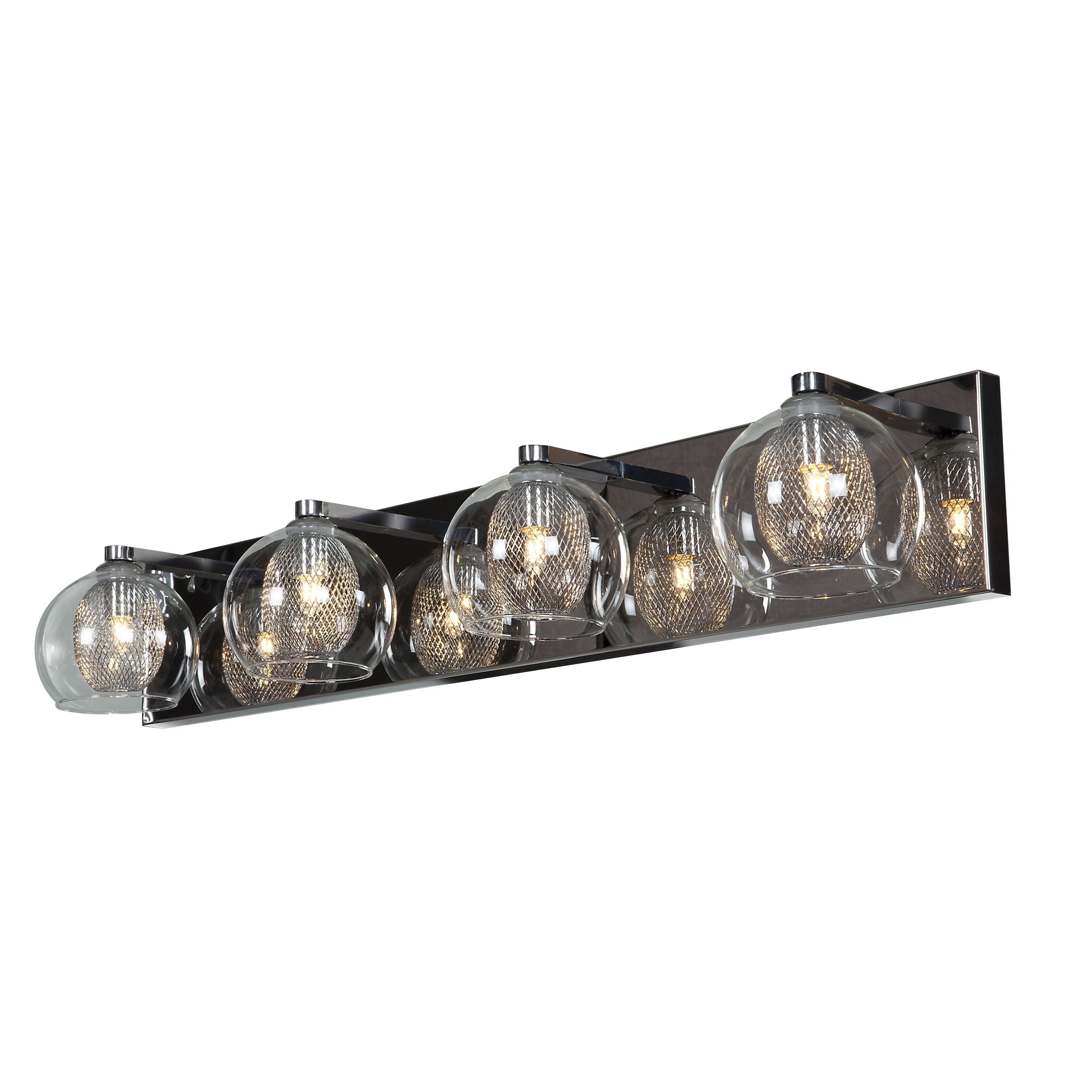 Access Lighting Aeria Chrome 4 Light Led Vanity