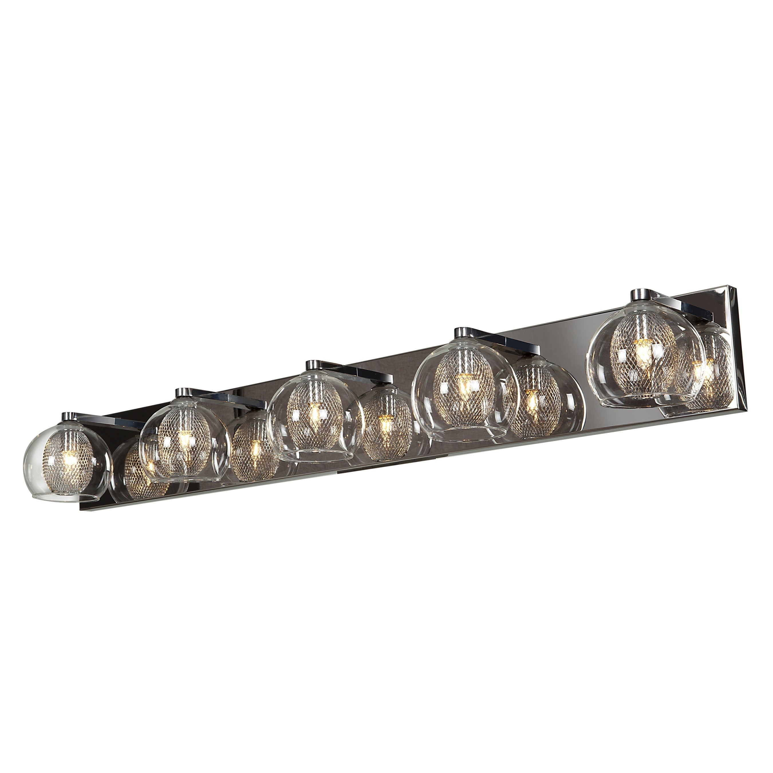 Access Lighting Aeria Chrome 5 Light Led Vanity