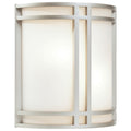 Access Lighting Artemis 2 Light Satin Wall Sconce With Opal Glass