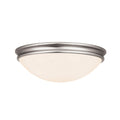 Access Lighting 20724 Atom 1 Light Flush Mount Ceiling Fixture