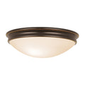 Access Lighting 20725 Atom 2 Light Flush Mount Ceiling Fixture