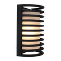 Access Lighting Bermuda Black 11 Inch Led Outdoor Bulkhead Wall Light