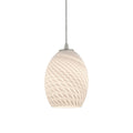 Access Lighting 28023 3C Whtfb Brandy Firebird 1 Light Led Pendant