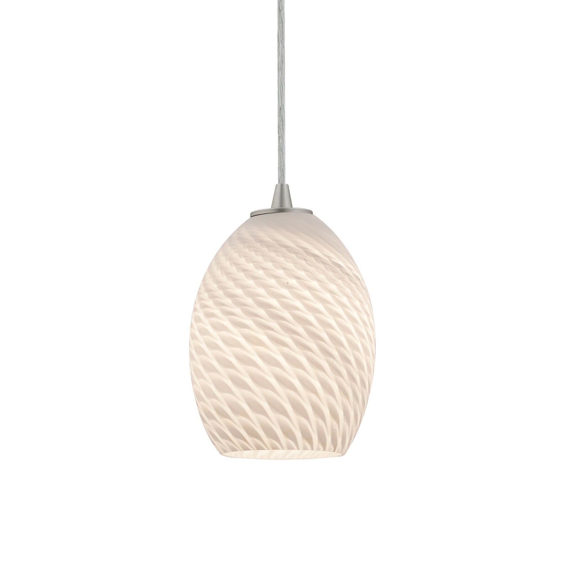 Access Lighting 28023 3C Whtfb Brandy Firebird 1 Light Led Pendant