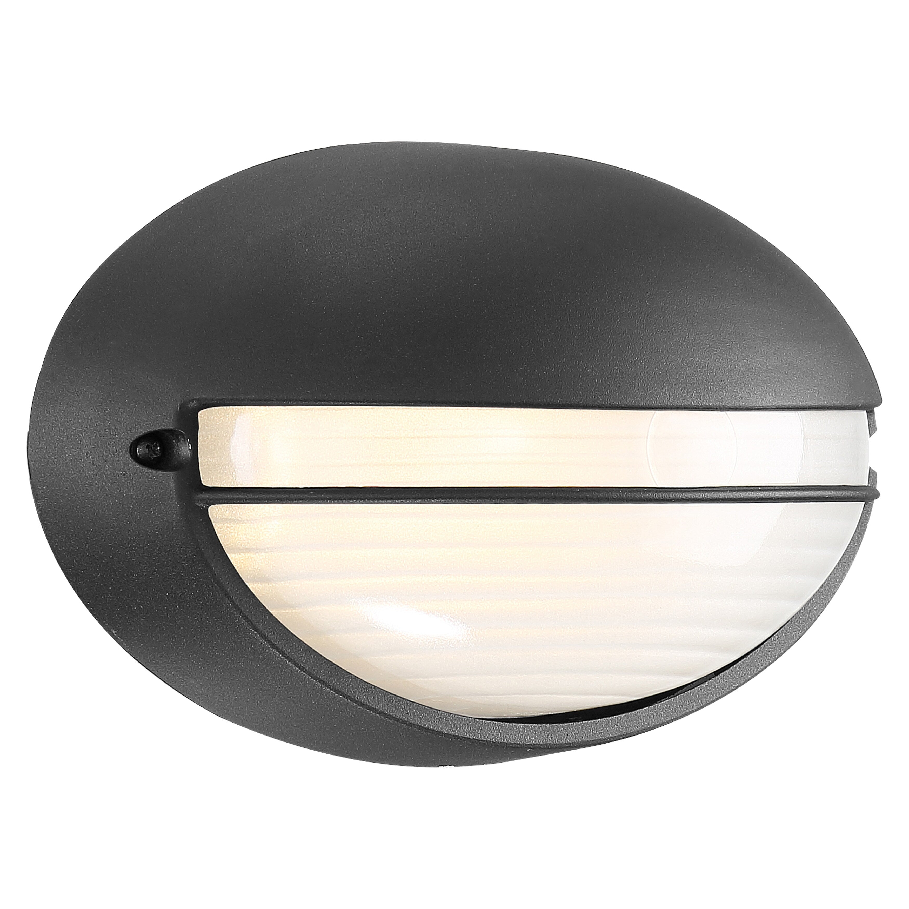 Access Lighting Clifton Led Oval Outdoor Marine Grade Bulkhead With Opal Glass