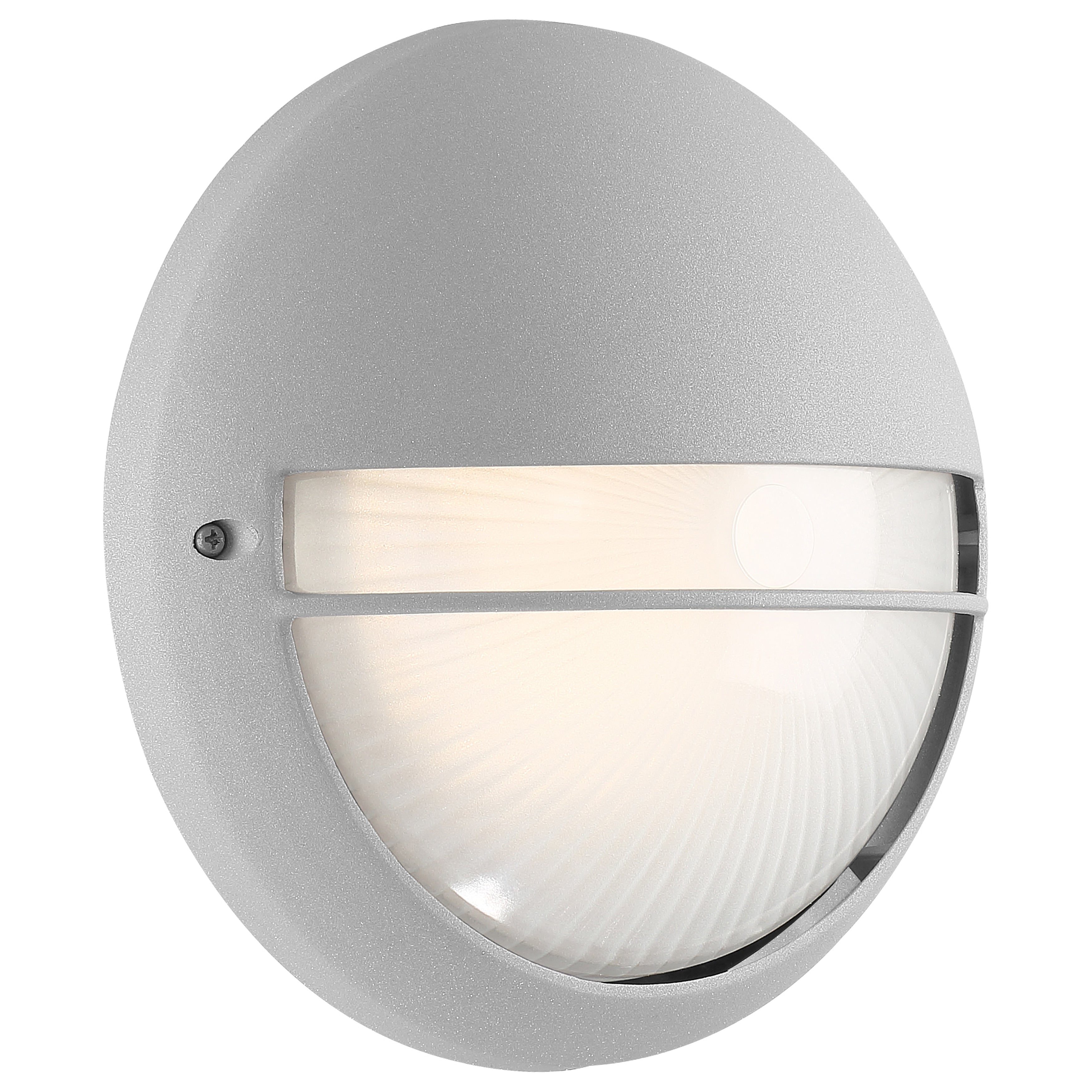 Access Lighting Clifton Led Round Outdoor Marine Grade Bulkhead With Opal Glass