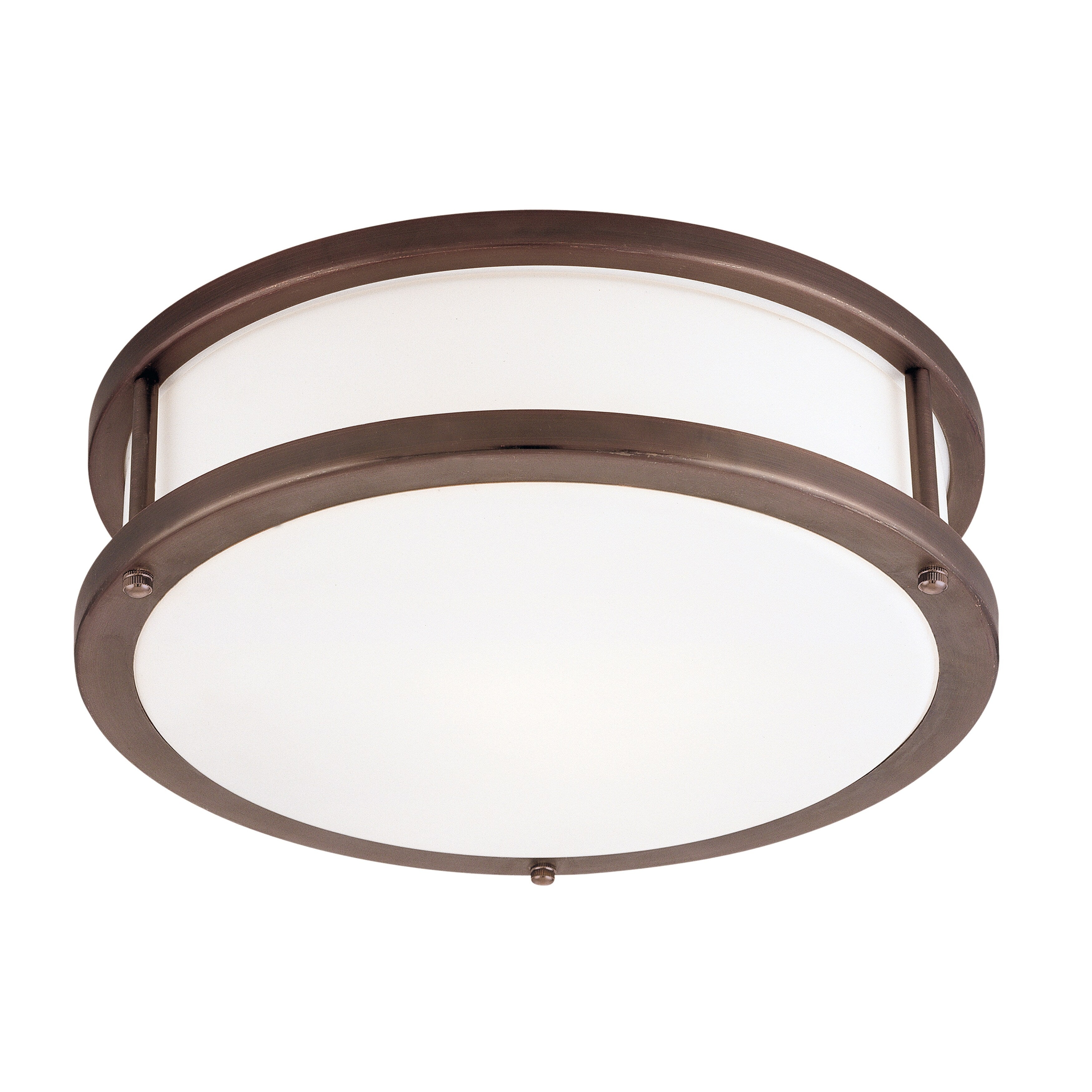 Access Lighting Conga 2 Light Bronze 16 Inch Flush Mount