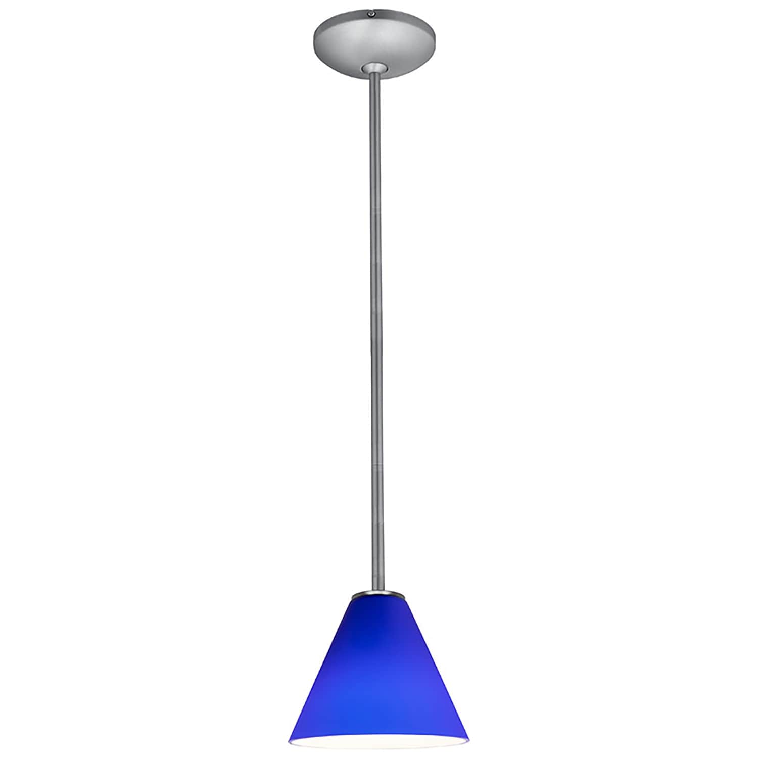 Access Lighting Martini Glass 1 Light Pendant With Rods
