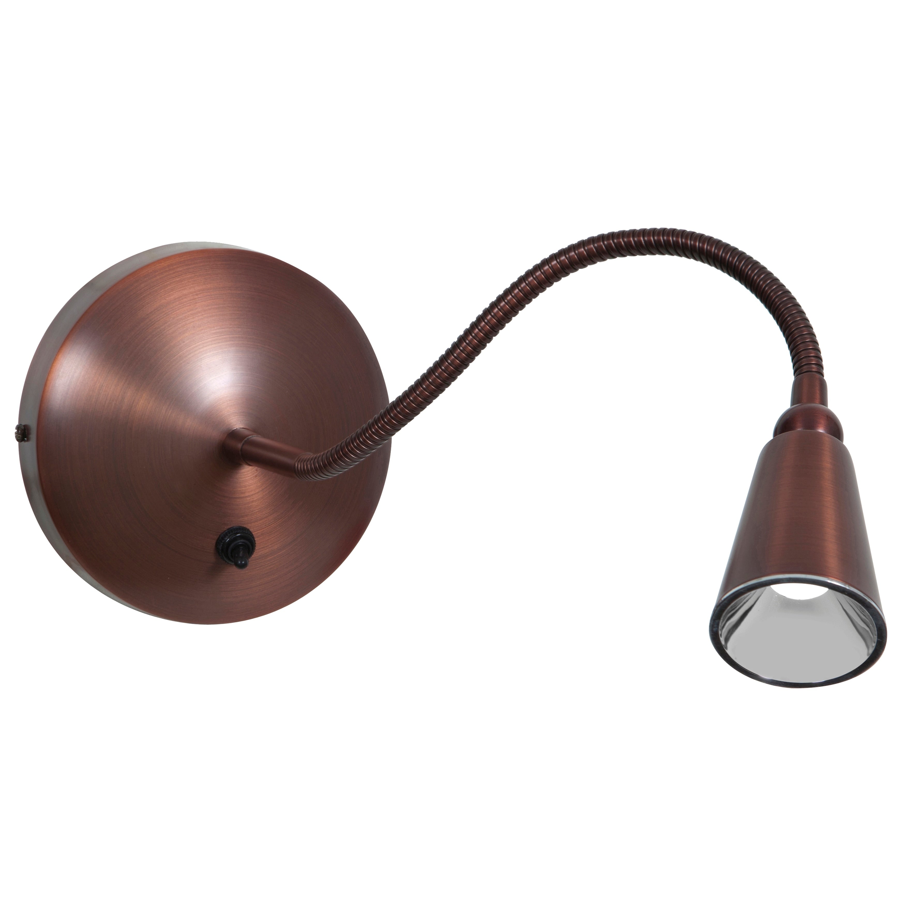 Access Goosneck Bronze 1 Light Led Wall Lamp
