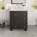 Eviva Acclaim C. 28 Transitional Espresso Vanity