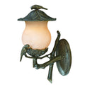 Acclaim Avian Collection 2 Light Outdoor Black Coral Wall Lantern