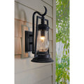 Acclaim Kero Collection 1 Light Outdoor Matte Black Wall Light