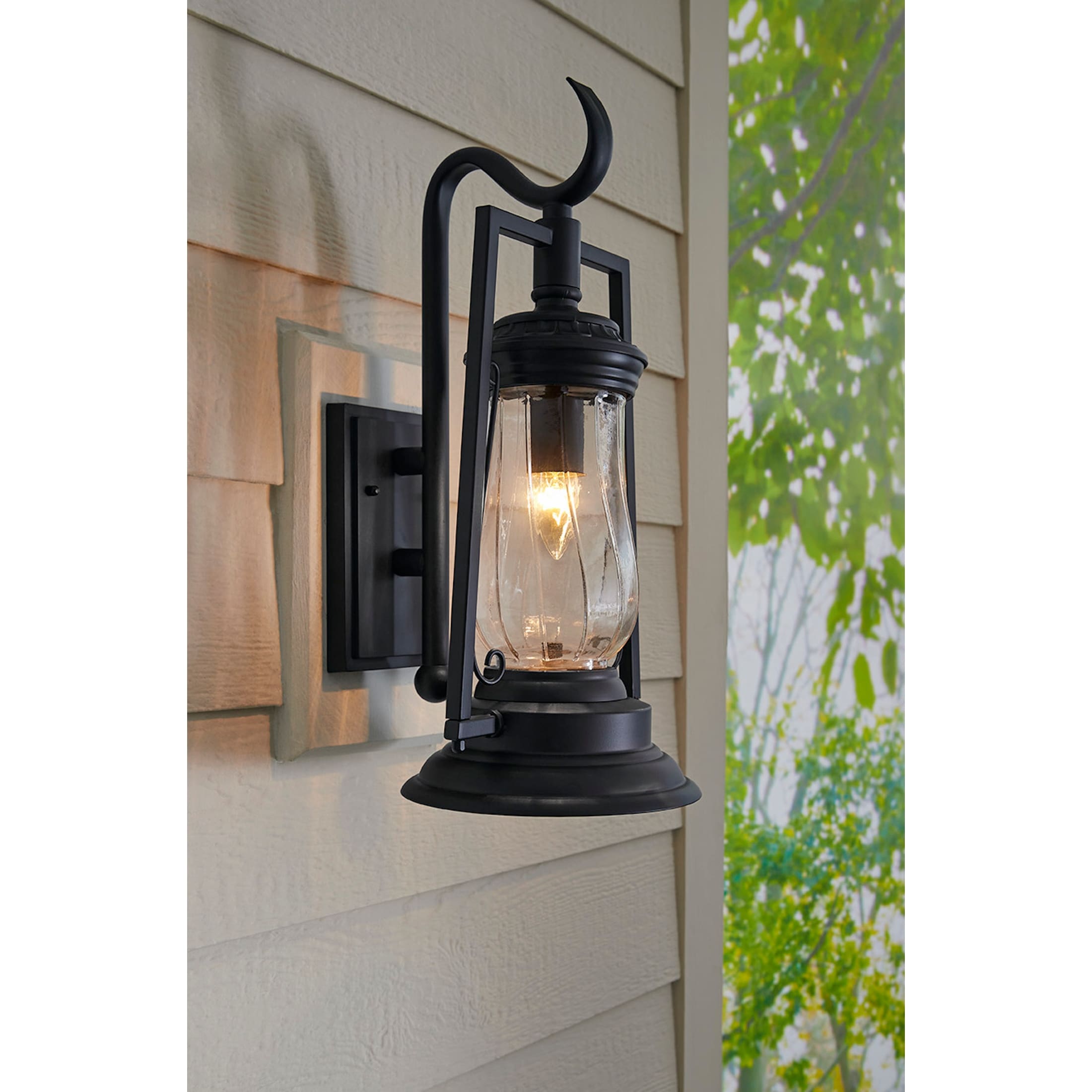 Acclaim Kero Collection 1 Light Outdoor Matte Black Wall Light