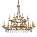 Acclaim Lighting 24 Light Chandelier In Antique Gold