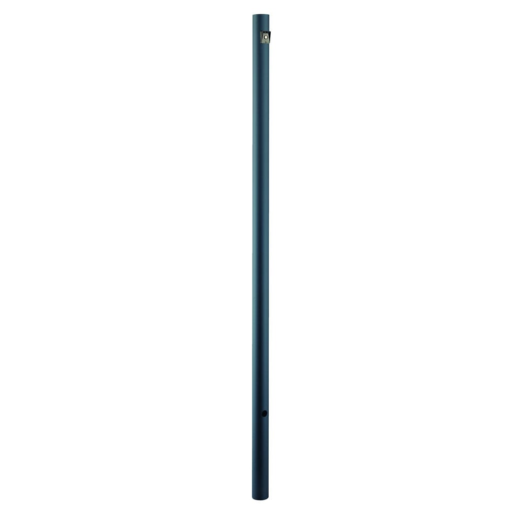 Acclaim Lighting 7 Foot Matte Black Smooth With Photocell Lamp Post