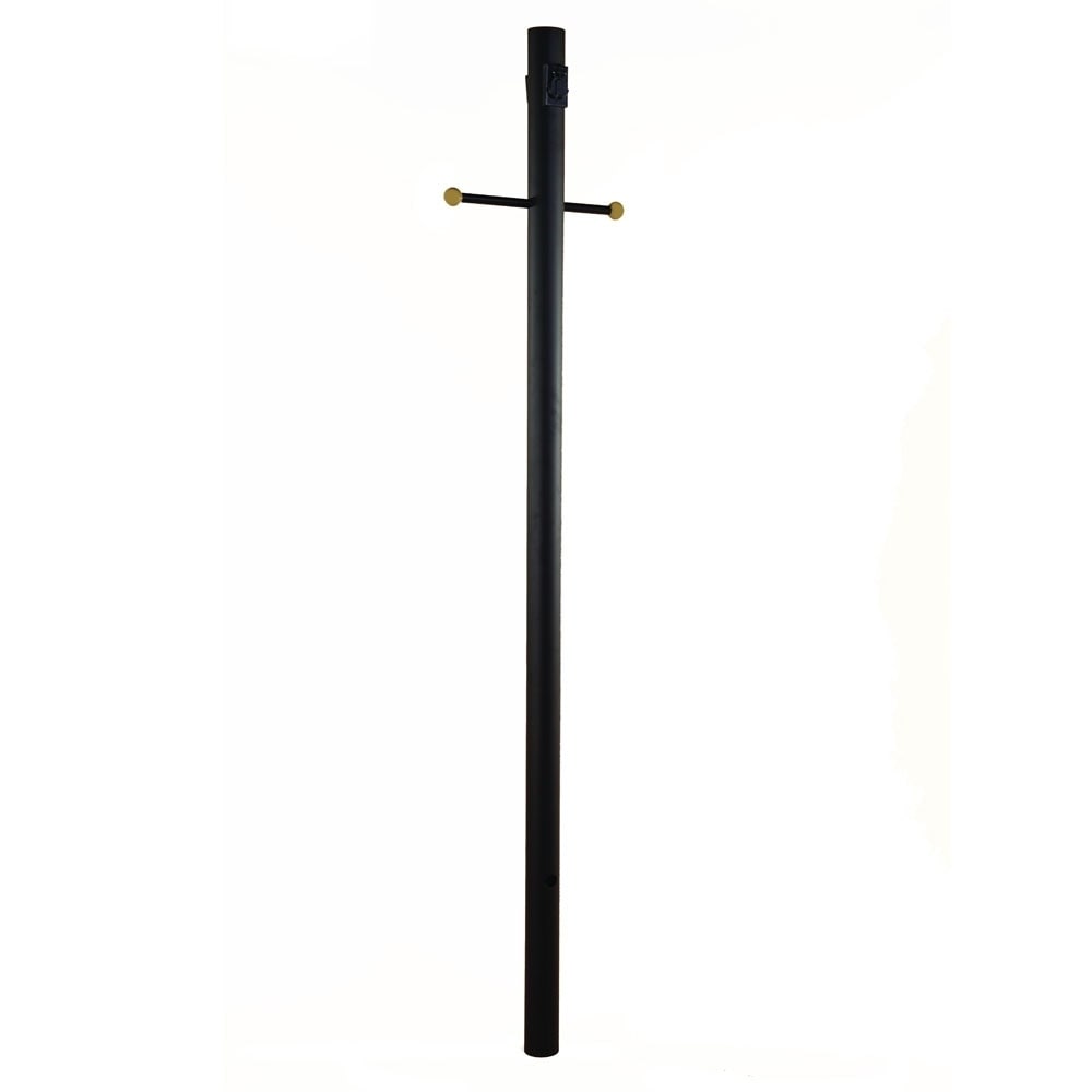 Acclaim Lighting 7 Lamp Post With Photocell Outlets And Cross Arm