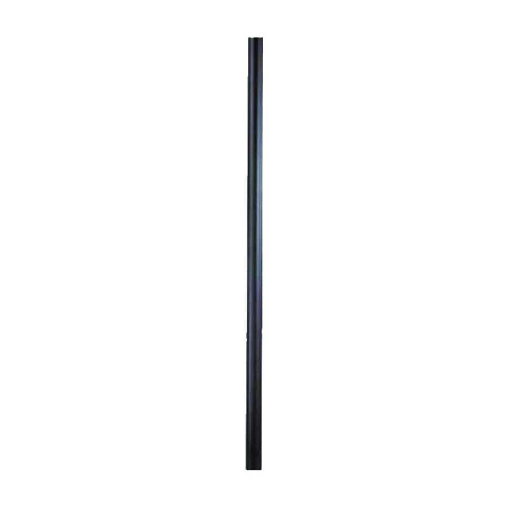 Acclaim Lighting Commercial Grade Direct Burial Post Collection Black 8 Ft. Smooth Extruded Aluminum Lamp Post