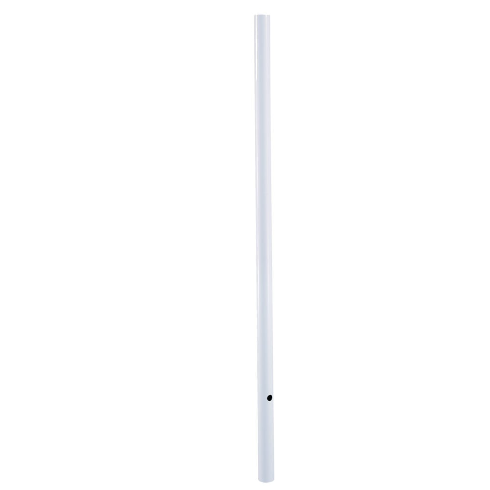 Acclaim Lighting Direct Burial Lamp Posts Collection 7 Ft. Gloss White Smooth Lamp Post